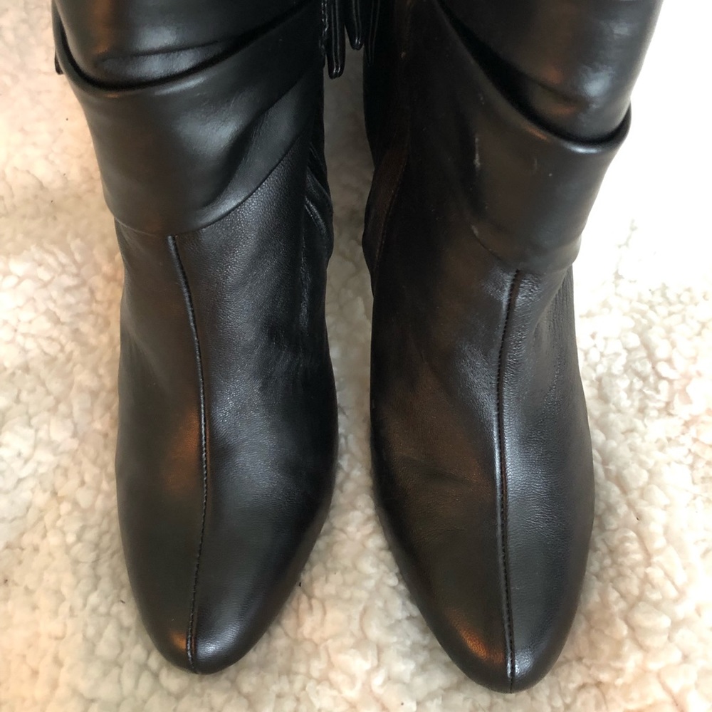 Colin Stuart black tie bootie